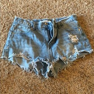 Jean shorts